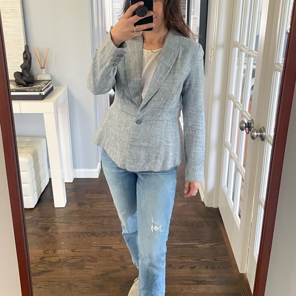 CAbi Jackets & Blazers - CAbi Linen Blend Blazer